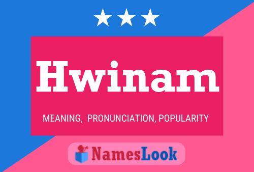 Hwinam Name Poster