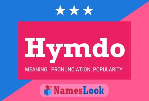 Hymdo Name Poster