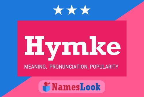 Hymke Name Poster