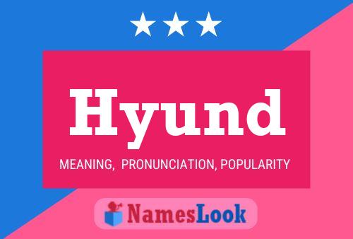 Hyund Name Poster