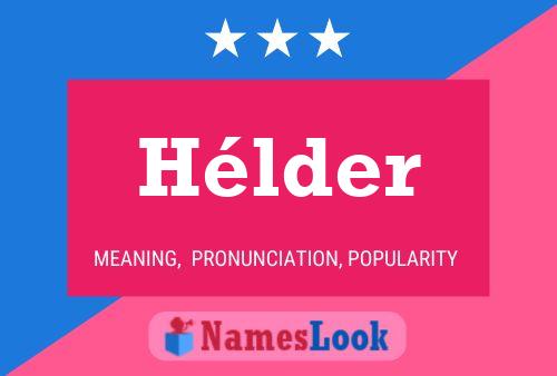 Hélder Name Poster