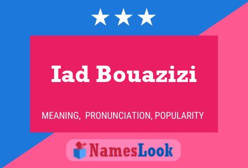 Iad Bouazizi Name Poster