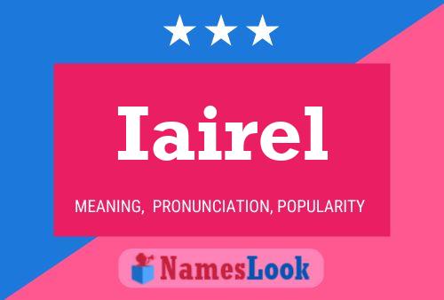 Iairel Name Poster