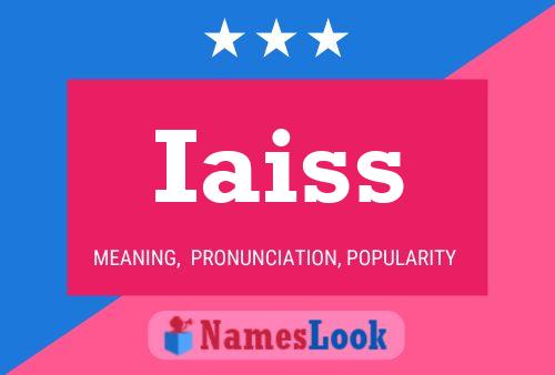 Iaiss Name Poster