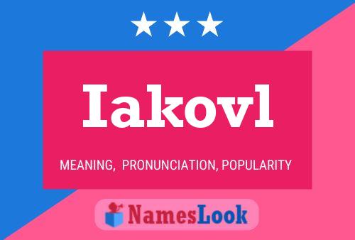 Iakovl Name Poster