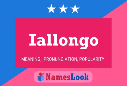 Iallongo Name Poster