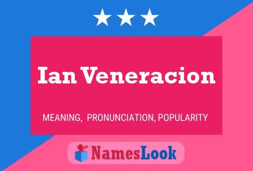 Ian Veneracion Name Poster