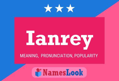 Ianrey Name Poster