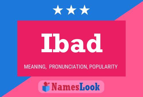 Ibad Name Poster