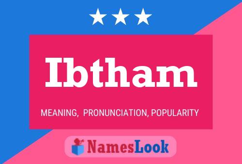 Ibtham Name Poster