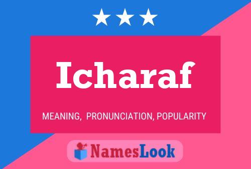 Icharaf Name Poster