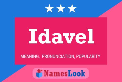 Idavel Name Poster