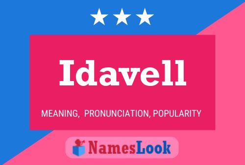 Idavell Name Poster