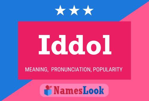 Iddol Name Poster