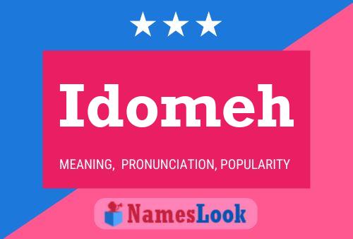 Idomeh Name Poster