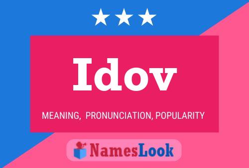 Idov Name Poster