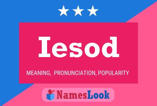 Iesod Name Poster