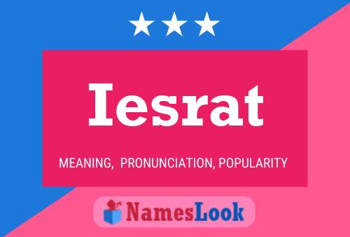 Iesrat Name Poster