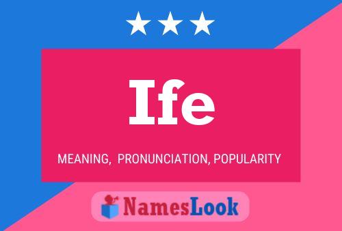 Ife Name Poster