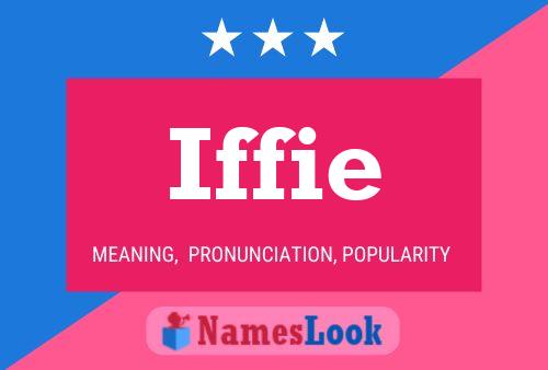 Iffie Name Poster