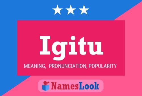 Igitu Name Poster