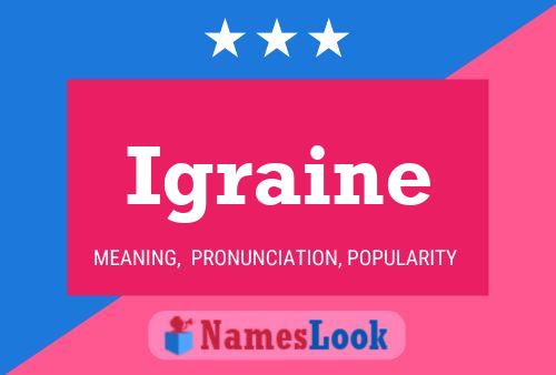 Igraine Name Poster