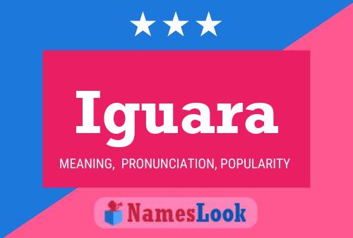 Iguara Name Poster