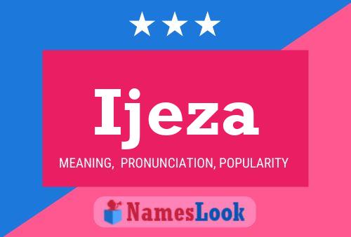 Ijeza Name Poster