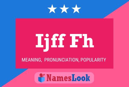 Ijff Fh Name Poster