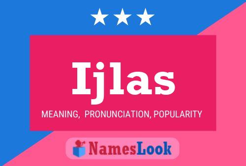 Ijlas Name Poster