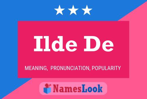 Ilde De Name Poster