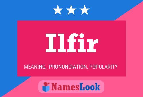 Ilfir Name Poster