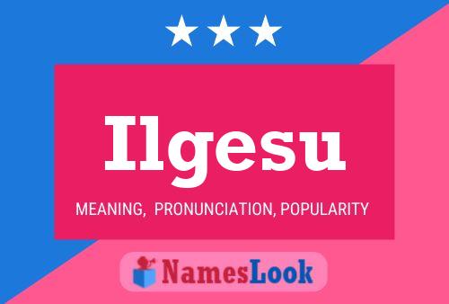 Ilgesu Name Poster