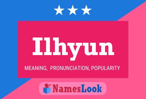 Ilhyun Name Poster