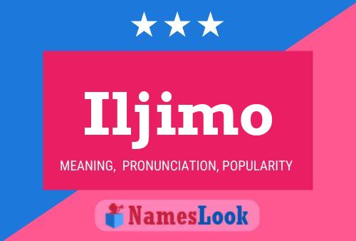 Iljimo Name Poster