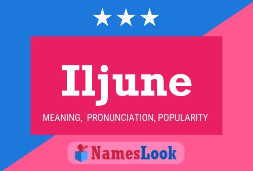 Iljune Name Poster