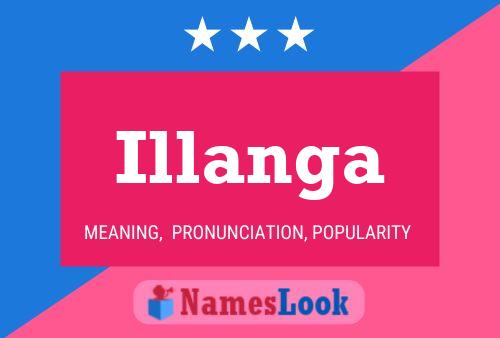 Illanga Name Poster