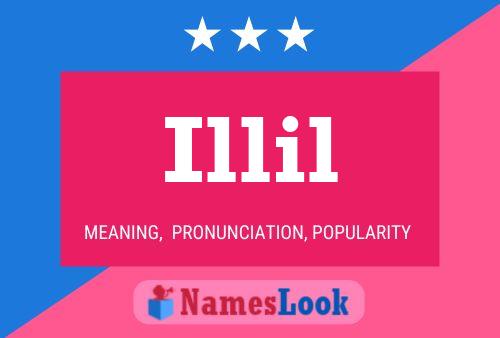 Illil Name Poster