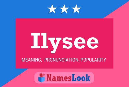 Ilysee Name Poster