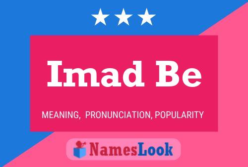 Imad Be Name Poster