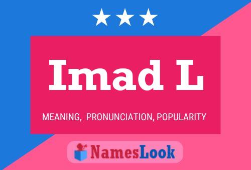 Imad L Name Poster