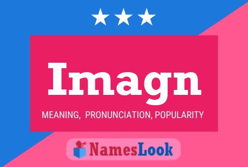 Imagn Name Poster