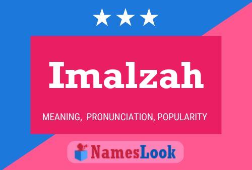 Imalzah Name Poster