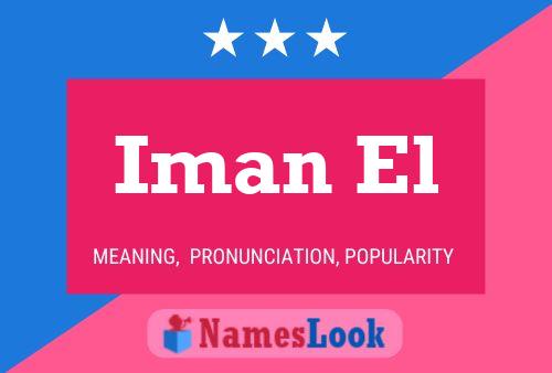 Iman El Name Poster