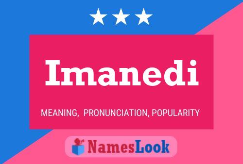 Imanedi Name Poster