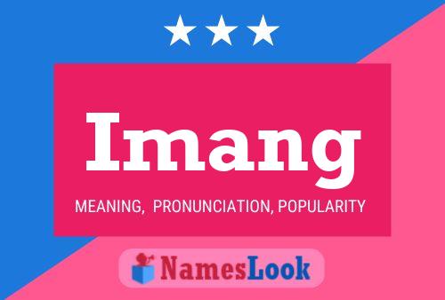 Imang Name Poster