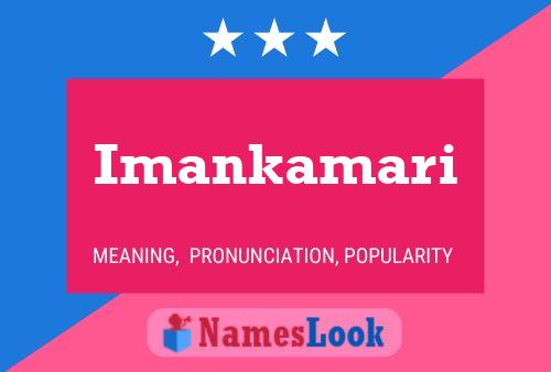 Imankamari Name Poster