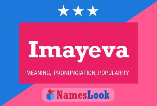 Imayeva Name Poster