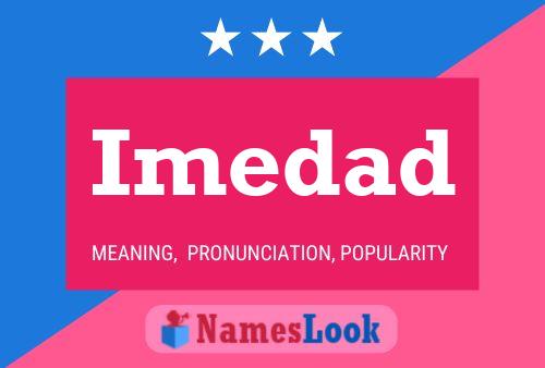 Imedad Name Poster