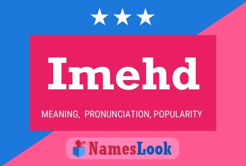 Imehd Name Poster